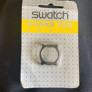 Swatch Watch Guard Too - Black - Small.  In original package and never opened.